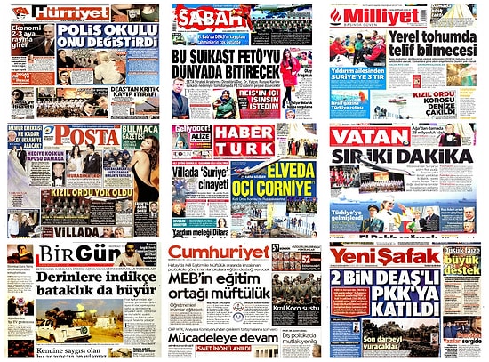 Gazetelerde Bugün | 26 Aralık Pazartesi