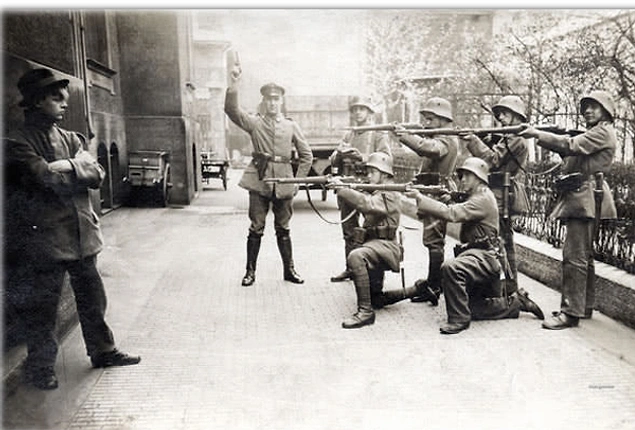 Расстрел немецкого коммуниста в Мюнхене, 1919 год