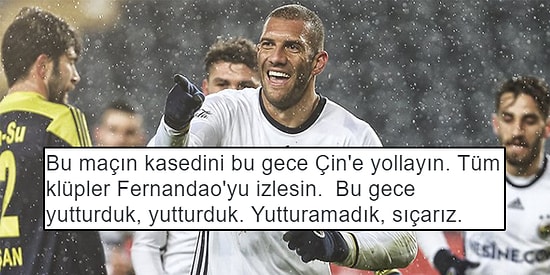 Fernandao'nun Mükemmel Performansının Ardından Yapılmış 12 Paylaşım