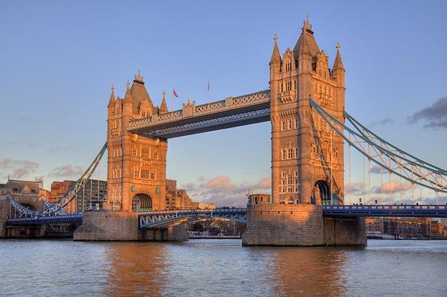 2. The Tower Bridge - London, UK