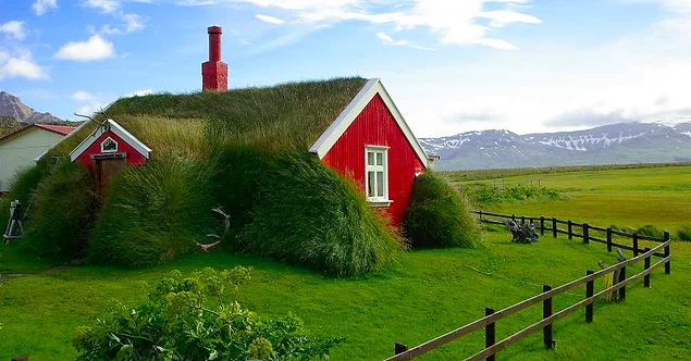 Домик в Исландии