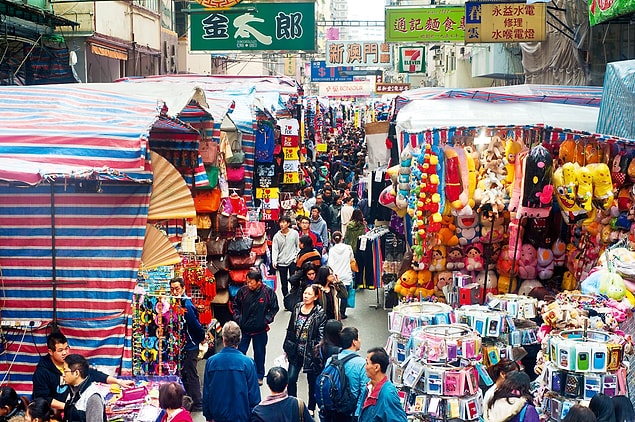 10. The Temple Street Night Market, Hong Kong