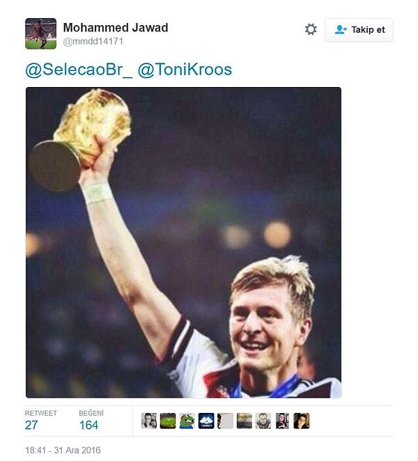 2014 Dünya Kupası ve Toni Kroos.