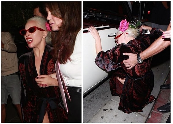 9. Леди Гага всегда эпатажна