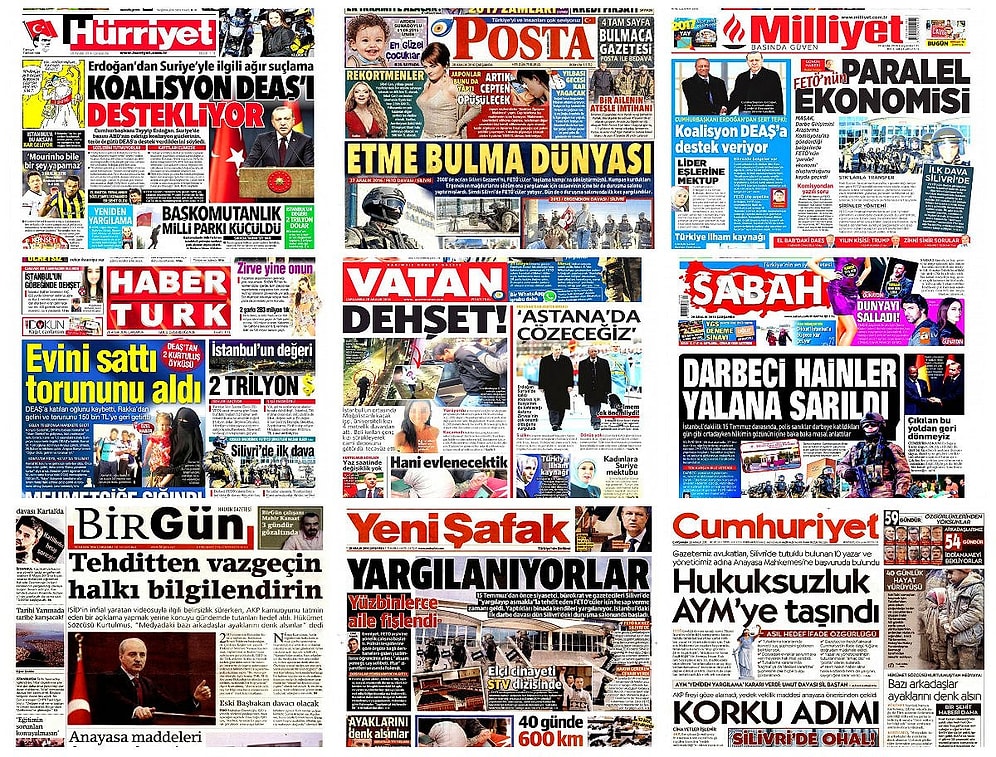 Gazetelerde Bugün | 28 Aralık Çarşamba