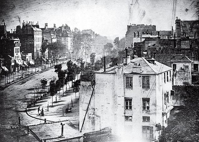 62. Boulevard Du Temple, Louis Daguerre, 1839