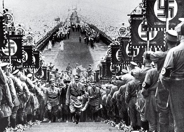 27. Hitler At A Nazi Party Rally, Heinrich Hoffmann, 1934