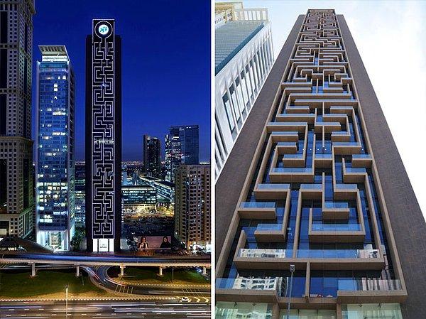 16. Maze Tower (Labirent Kulesi), Dubai, Bileşik Arap Emirlikleri