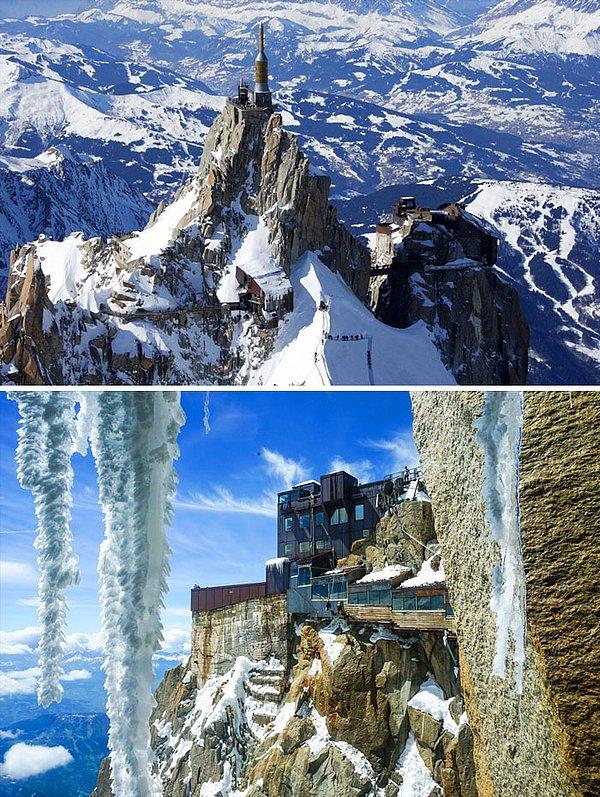 20. Aiguille Du Midi, Fransa Alpleri