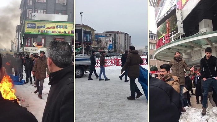 Zabıtalar Tarafından Tezgahına El Konulan Adam İsyan Etti