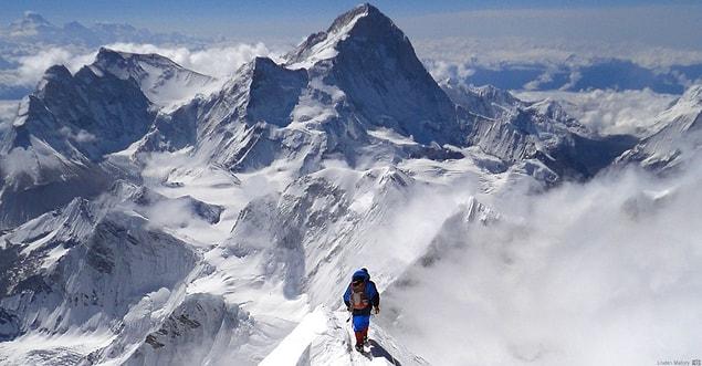 1. Mount Everest grows by 4 mm each year.