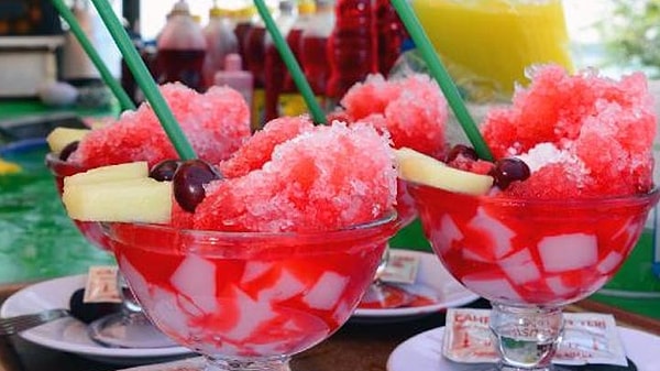 2. Фруктовый тертый лед