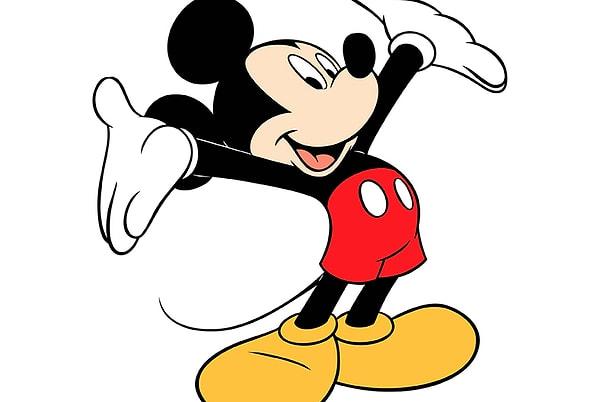2. Mickey Mouse'un pantolon askısı vardı di mi? Çoğu insan bundan oldukça emin ve bu sevimli fareyi askıyla hatırlıyor ama aslında Mickey Mouse'un bir askısı yok.