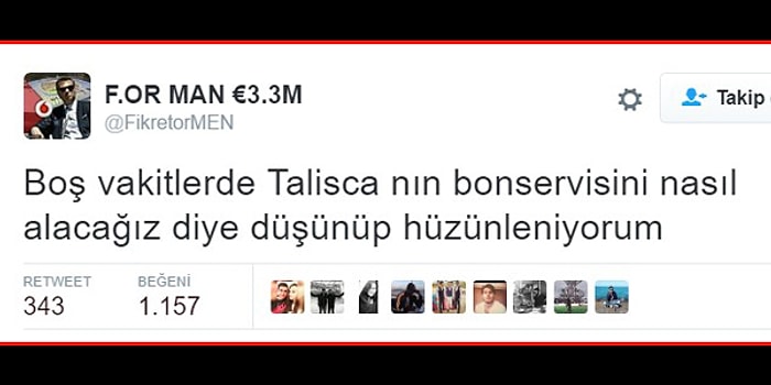 Kadife Ayak Talisca'nın Bonservisini Beşiktaş'a Aldırmaya Niyetli 15 Taraftar