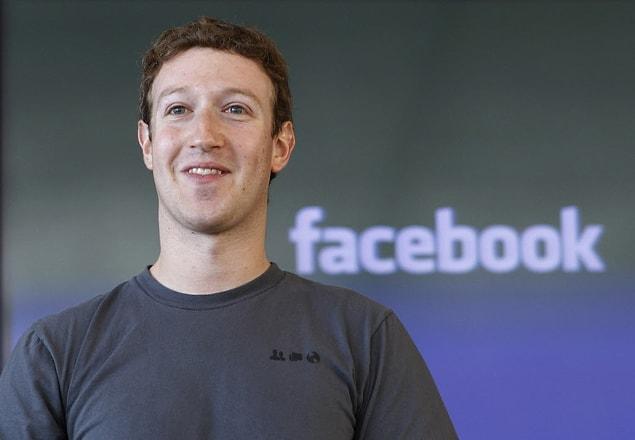 6. Mark Zuckerberg: American Chairman, Chief Executive Officer, and co-founder of Facebook (net worth $44.6 billion).