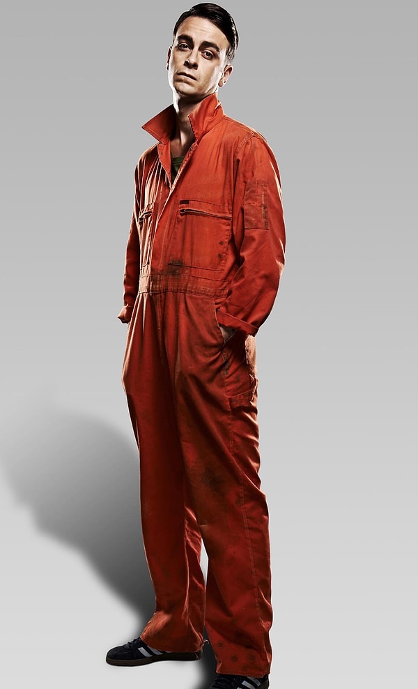 8. Руди Уэйд – Джозеф Гилган (сериал «Отбросы»)