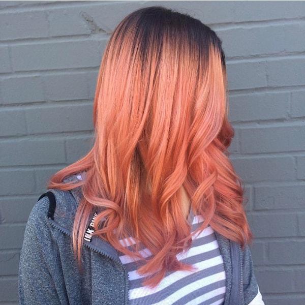 Size de bu güzel saç renginin keyfini sürmek kalacaktır! ❤️