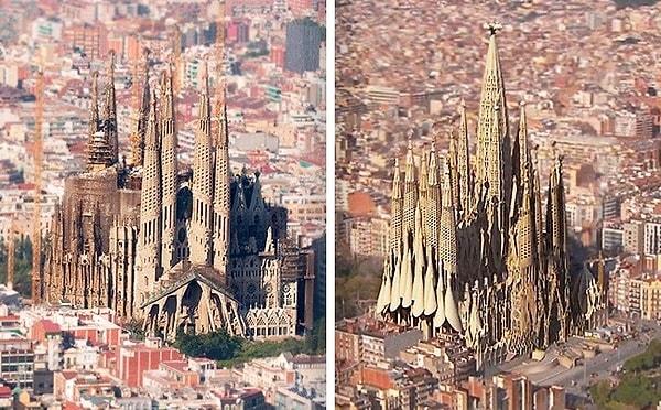The Sagrada Família, İspanya