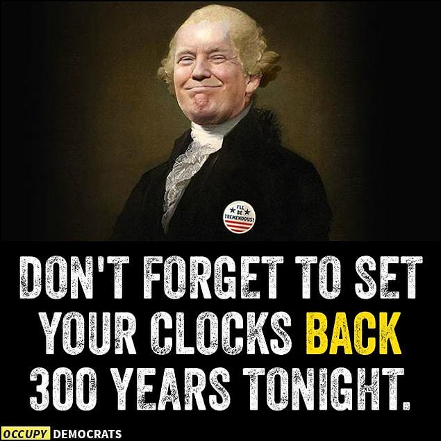 Just a friendly reminder of the time change...