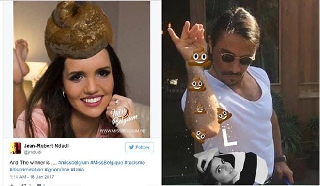 Instagram'ındaki Irkçı Yoruma Verdiği 'Kaka Emojili' Cevapla Herkesi Kızdıran Belçika Güzeli