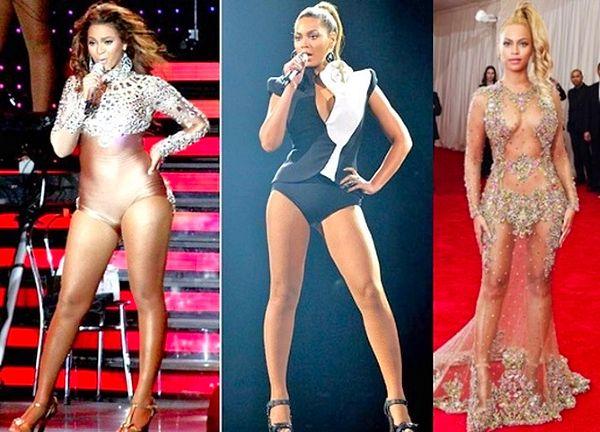 1. Beyonce had to lose a lot of weight in a month before starring in Dreamgirls.
