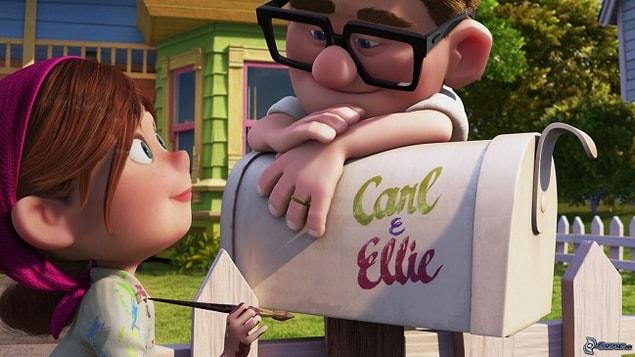 9. Carl dies at the beginning of ’’Up’.’
