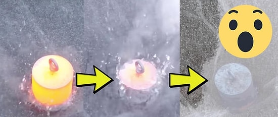 Isıtılmış 20 Kilogramlık Demir Buz Tutan Göle Bırakılırsa Ne Olur?