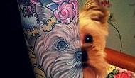 15 шикарных татуировок для любителей собак