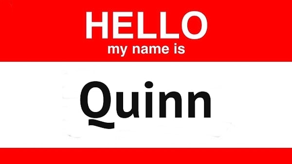 Привет! Вас зовут Куинн :)
