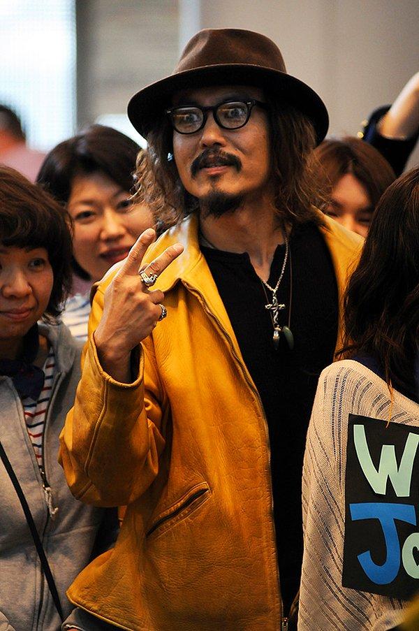7. Japon Johnny Depp