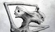 17 Creepy Drawings By Schizophrenics To See The World Through Their Eyes