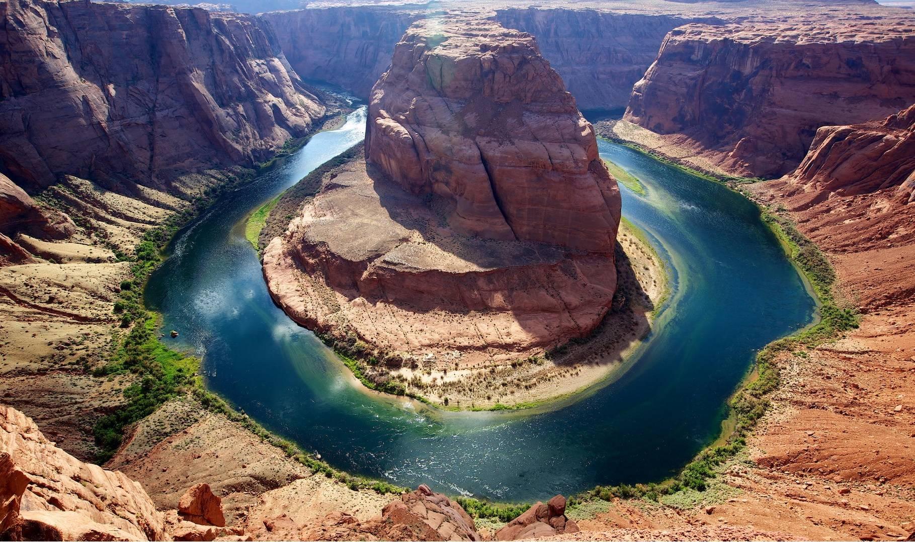 Список красивых мест. Каньон реки Колорадо. Каньон Глен Аризона США. Хорсшу-Бенд (Колорадо). Каньон подкова Аризона.