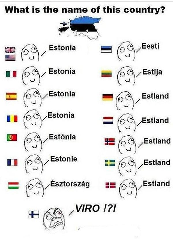 8. Estonya zamnında Finlandiya'ya bi yamuk falan mı yaptı acaba?