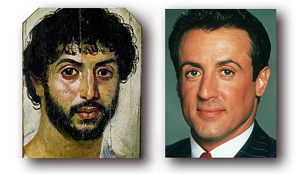 9. Люди на фаюмских портретах выглядят удивительно современными, и многие из нас находят в них сходство со знаменитостями или просто со своими друзьями или знакомыми