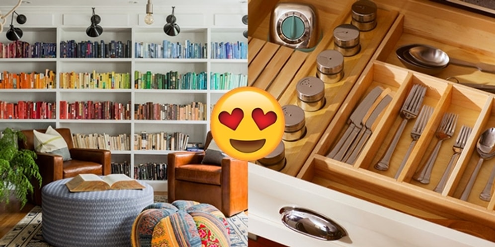 Evinde Düzenli Olmayı Seven Herkese Tuhaf Bir Haz Verecek 17 Kusursuz Köşe
