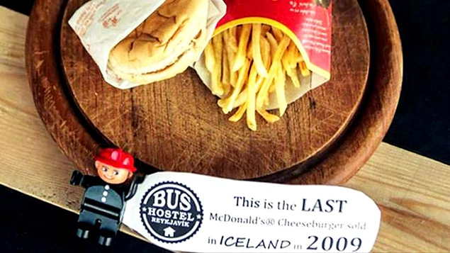 В Исландии нет ни одного Макдоналдса.