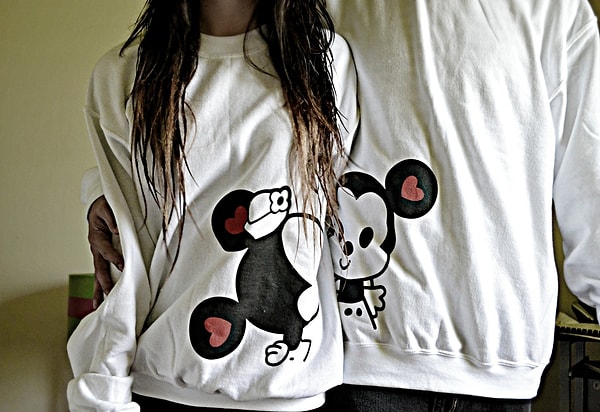 7. Свитшоты для влюблённых