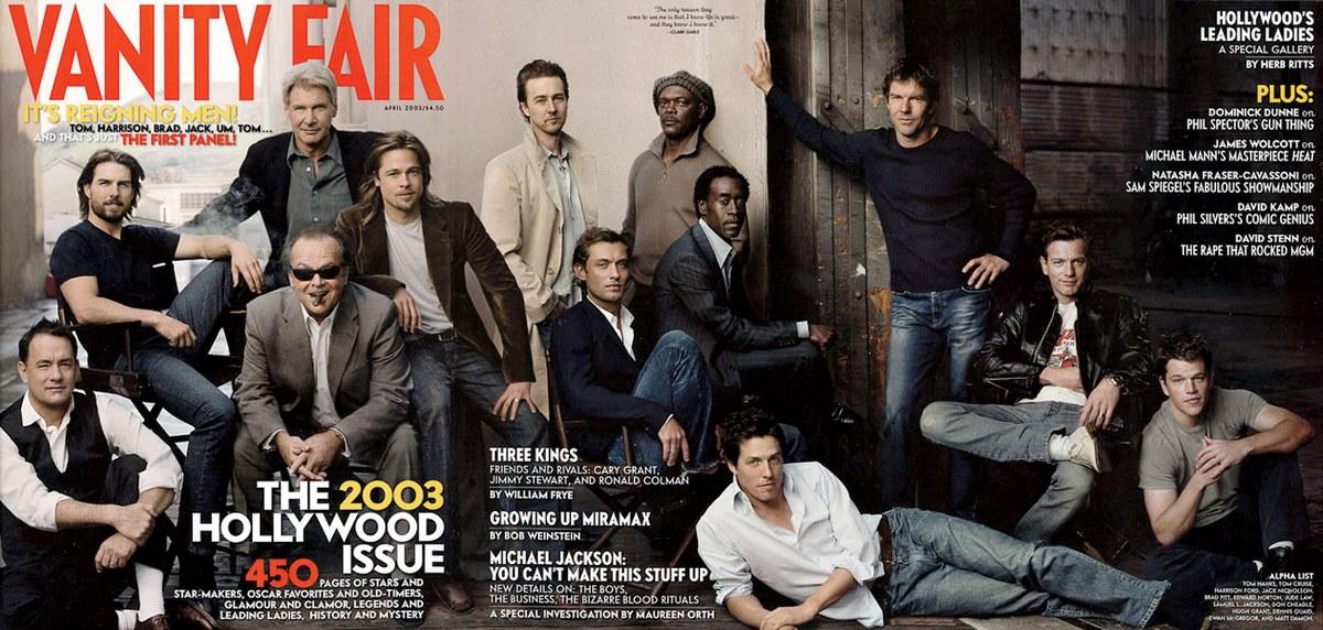 Vanity Fair’s Glamorous Hollywood Issue Covers Of The Last 22 Years onedio.co