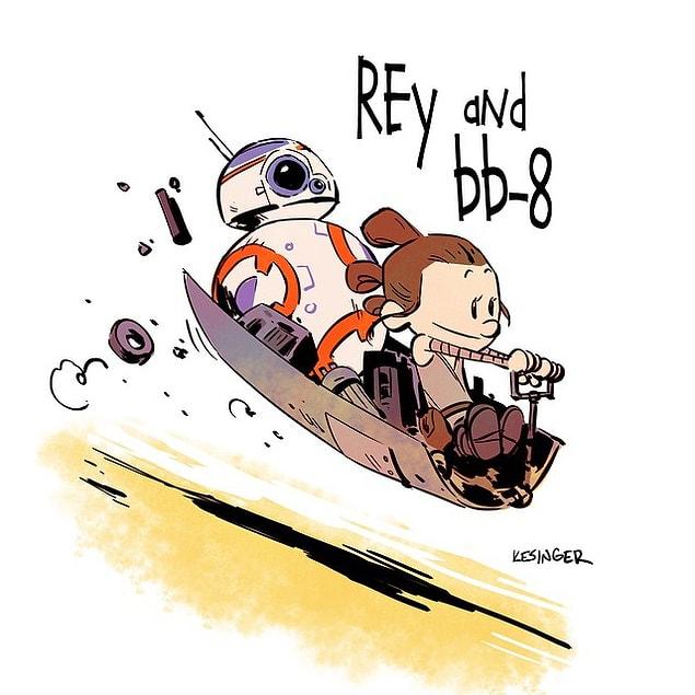 Calvin and Hobbes and Star Wars