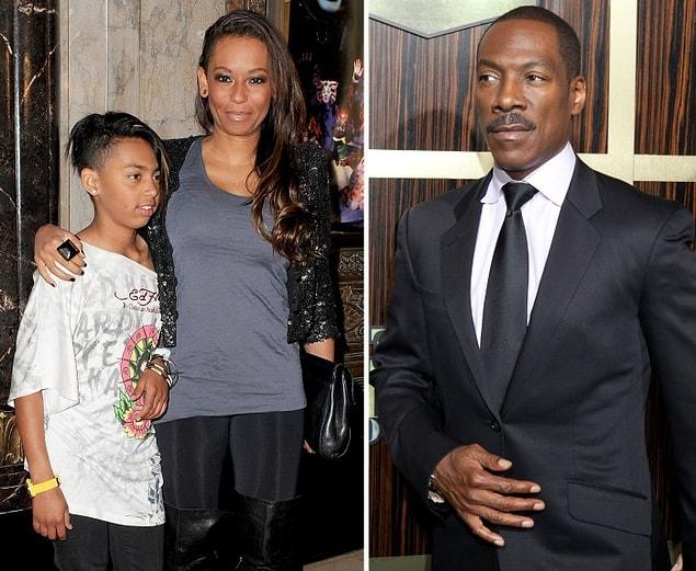 5. Eddie Murphy denied his own child for consecutive years.