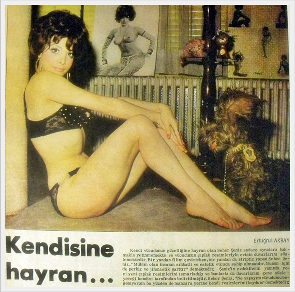 Seher Şeniz'in yaşamı dansözlük, mankenlik, oyunculuk ve gece kulüpler...