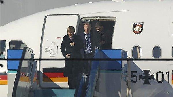 Merkel, 15 Temmuz darbe girişimi sonrasında ilk kez Türkiye’ye geldi.