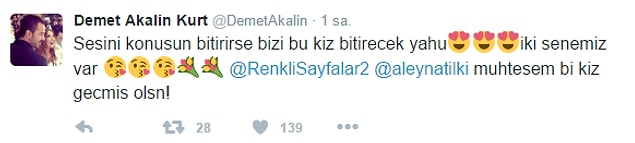 Onun en büyük destekçilerinden biri de Demet Akalın'dı.