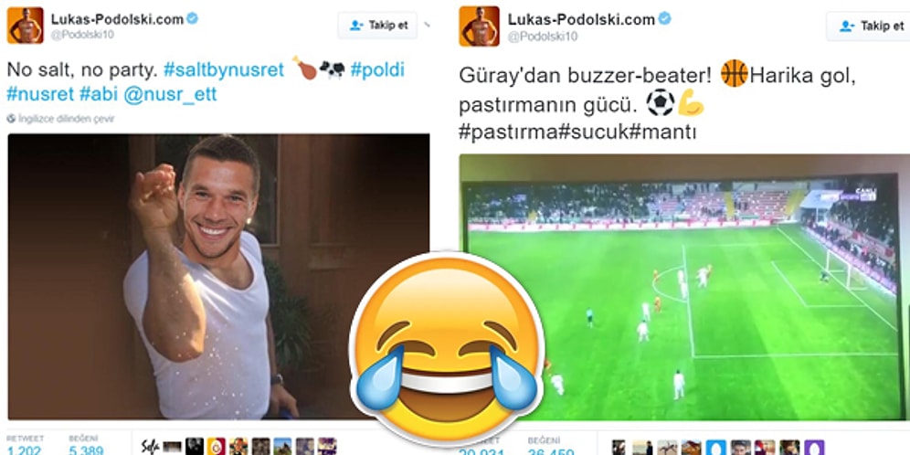 Futbolcu Olmasa Çok İyi Bir Twitter Fenomeni Olurmuş! Podolski'nin Attığı En İyi 11 Tweet