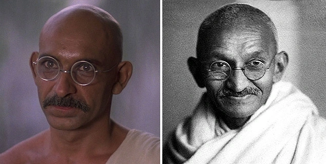 Бен Кингсли в роли Махатмы Ганди, "Ганди", 1982.