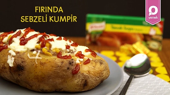 Sebzelerin En Güzel Halini Kaşarla Birleştiren Lezzet Sebzeli Kumpir Nasıl Yapılır?