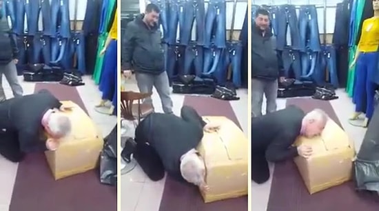 Aylar Sonra Koli Yapan Esnaf Mutluluğu