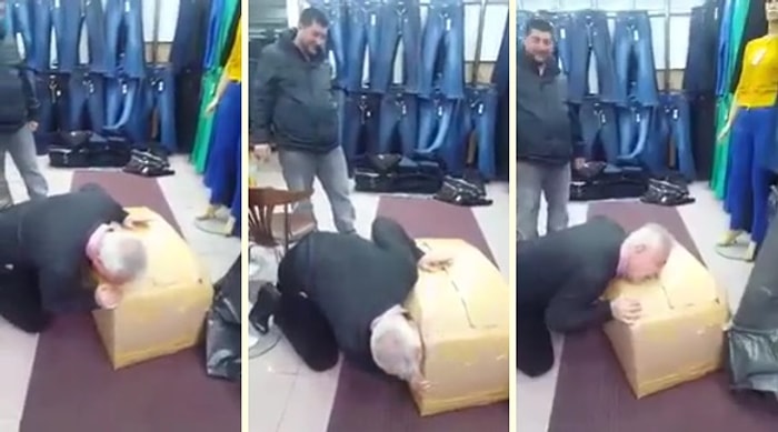 Aylar Sonra Koli Yapan Esnaf Mutluluğu