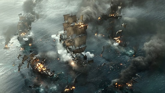 В Сеть попали первые кадры из новых "Пиратов Карибского моря"