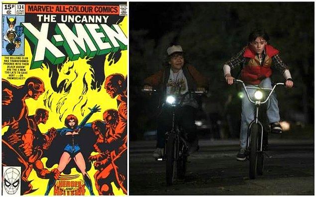 Dizinin ilk bölümünde Dustin ve Will’in uğruna bisikletle yarıştığı #134 X-Men çizgi romanının spesifik olarak bu numarası  Marvel evreni için oldukça önemli!